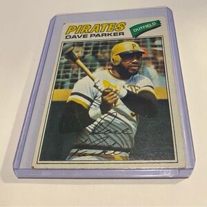 Dave Parker 1977 Topps Baseball Card #270 Pittsburgh Pirates Vintage collectible